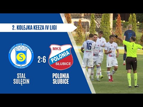 Stal Sulęcin - Polonia Słubice 2:6 - skrót meczu - 09.08.2025r.