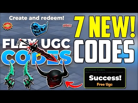⚠️Free Ugc!💥[CODE]⚠️ FLEX UGC CODES IN 2026 - ROBLOX FLEX UGC CODES 2026 - FLEX UGC CODES - FREE UGC