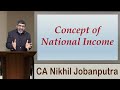 National Income Lecture 1 CA Intermediate Economics For Finance