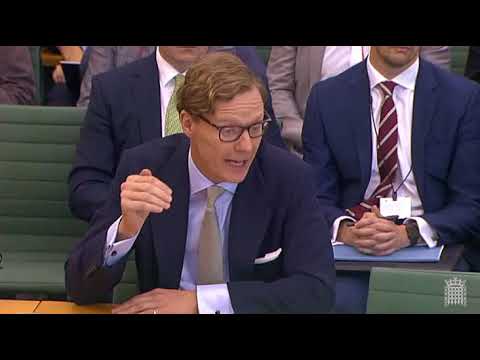 "What happens if I was the victim?" Alexander Nix takes on Grandstanding MP