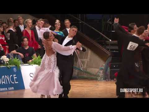 Yaroslav Semenenko - Aleksandra Piszczek UKR | Slow Foxtrot | 1/16 WDSF GS Standard | GOC 2017