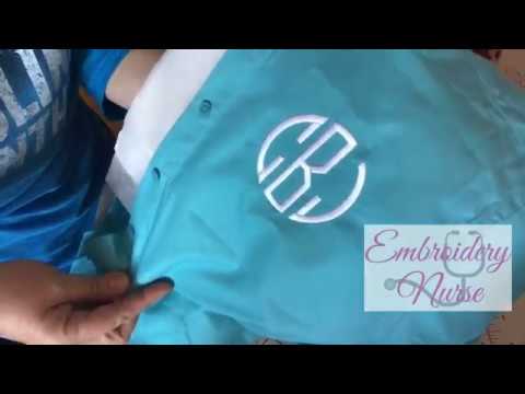 How to Embroider Different fabrics WITHOUT puckering