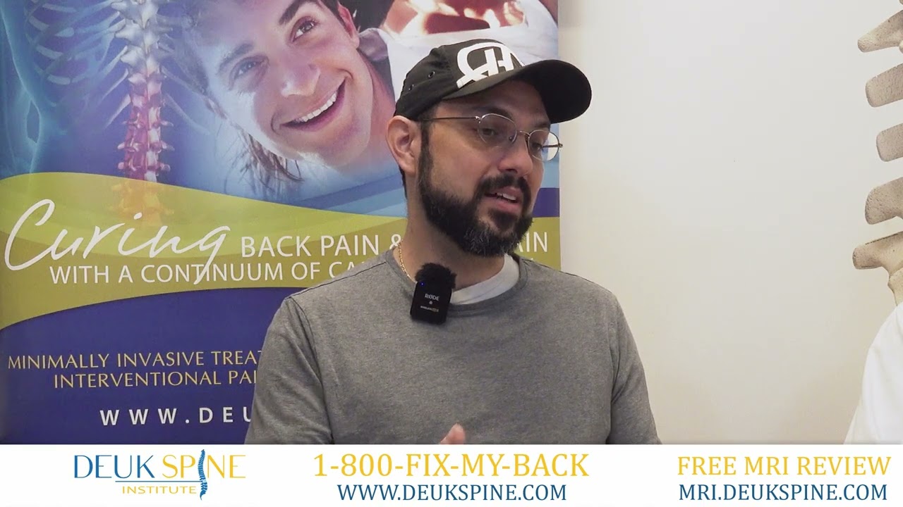 Canadian Patient Ends Chronic Back Pain with DLDR