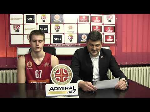Press konferencija KK Radnički KK Vršac (84:68) 10.kolo AdmiralBet KLS 2021