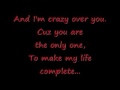 Crazy over you lyrics By 112 