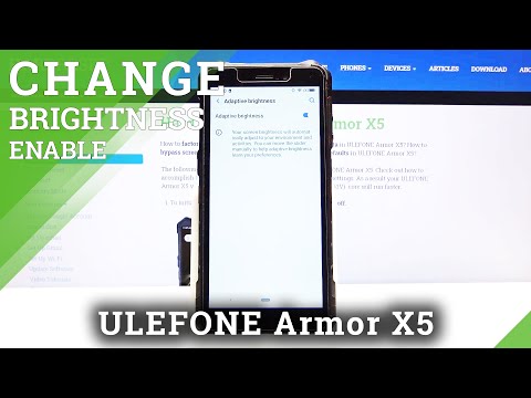 How to Activate Auto Brightness in ULEFONE Armor X5 – Change Brightness Settings