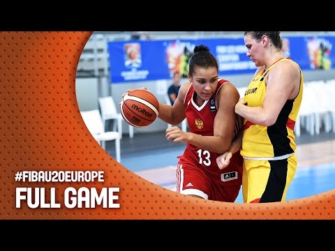 Belgium v Russia - Full Game - FIBA U20 Women's European Championship 2016