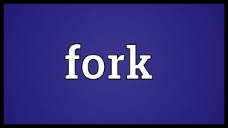 Fork Meaning