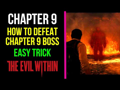 How To Defeat Chapter 9 Boss (Easy Trick) | Chapter 9 | The Evil Within | MP Trophy