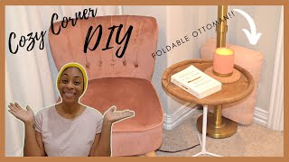 diy Cozy Corner | first diy | Sit Down with Dee
