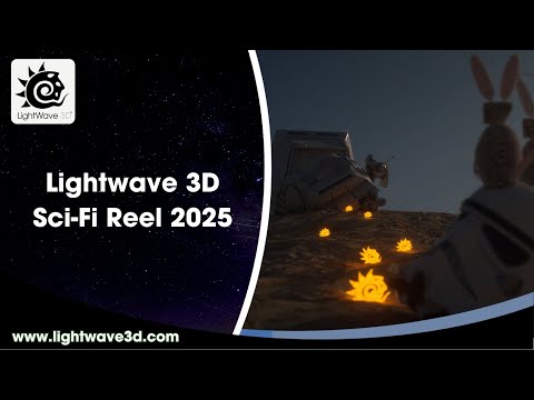 Lightwave 3D Sci-Fi Reel 2025