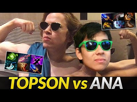 ANA vs TOPSON - 6 slotted carry vs 6 slotted Mid