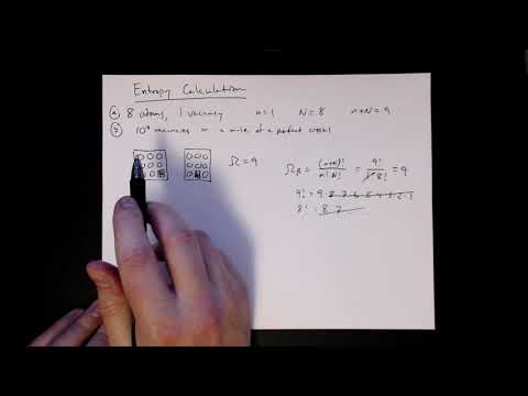 MSE 403 S21 Lecture 11 - Module 2 - Entropy Calculation