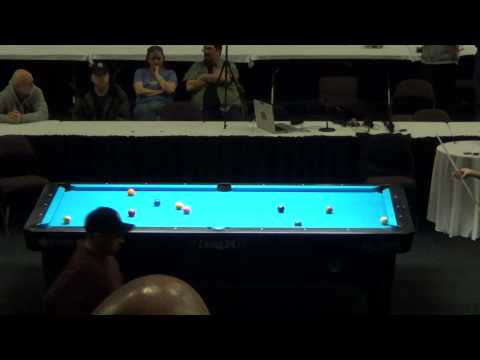 Turning Stone 9-Ball Classic XXIII - Jason Shaw Vs  Jeremy Sossei rack 12 RD11 loser side pt2