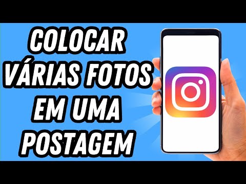 Vídeo: Várias fotos no Instagram: feed, Story e layout
