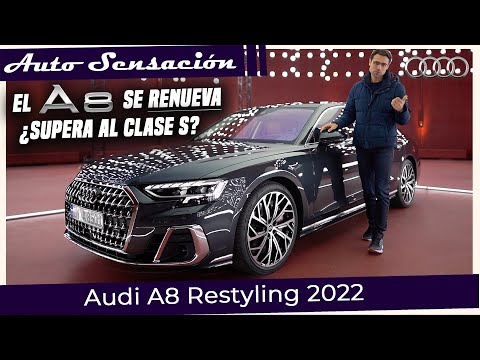 Presentación Audi A8 facelift 2022.  El clase S ¿puede esperar?.