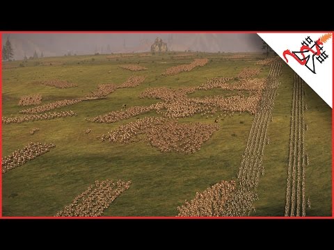 4680 GREATSWORDS vs 14040 MARAUDERS - Total War: WARHAMMER Massive BATTLE