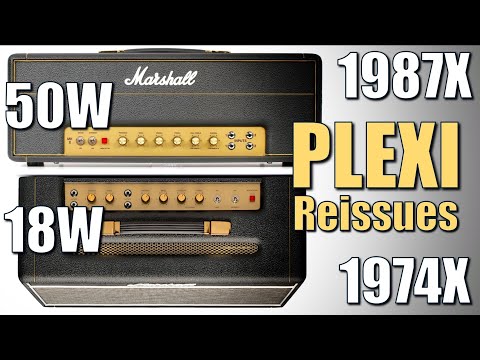 Marshall 1974X vs 1987X - PLEXI REISSUE SHOOTOUT!