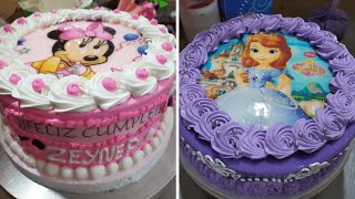 TORTAS PARA NIÑAS CON CREMA | pasteles para niñas princesas |TORTA DE PRINCESA SOFIA