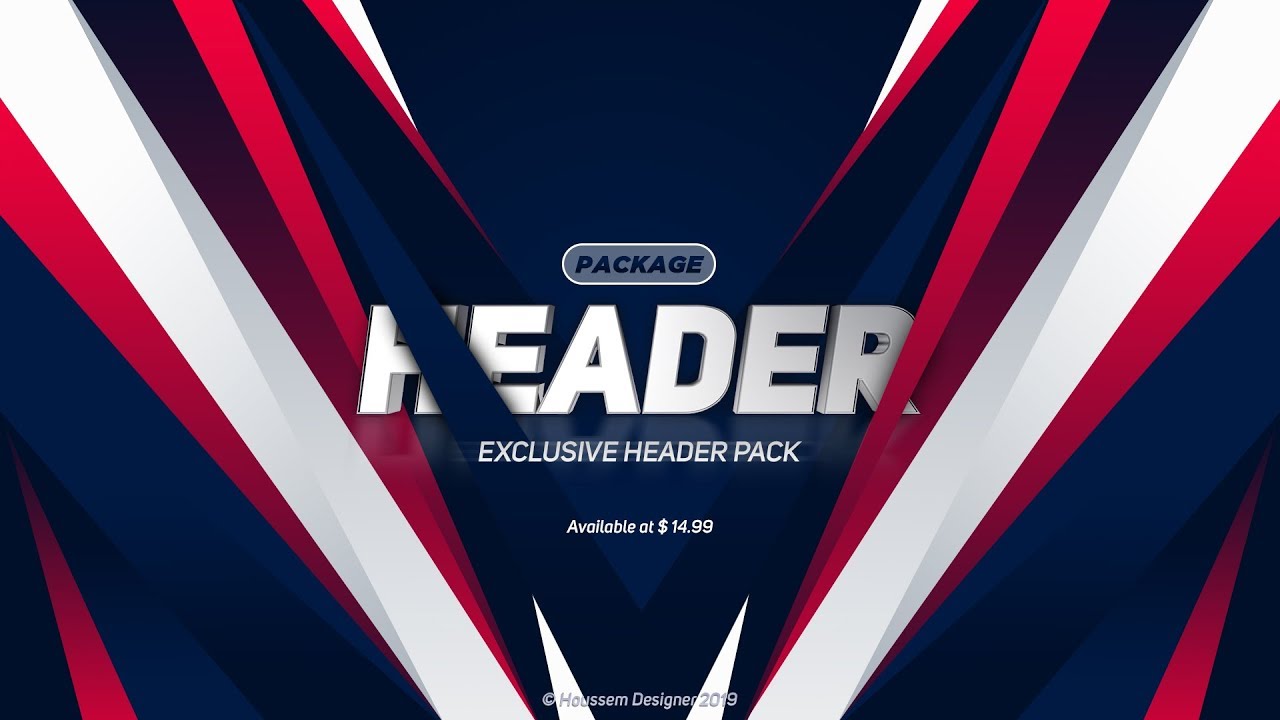 Houssem Designer | Templates Pack Header Twitter 2019 on Payhip Off 50%