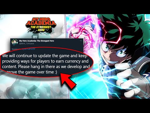 DEV TEAM REPLIED!! HERO COINS FIX & MORE F2P CONTENT COMING SOON My Hero Academia The Strongest Hero