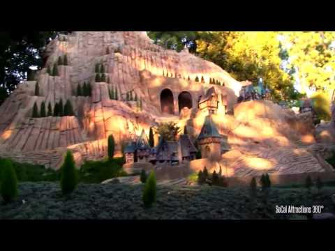 HD Storybook Land Canal Boats Ride Through with NEW Frozen Update   Disneyland