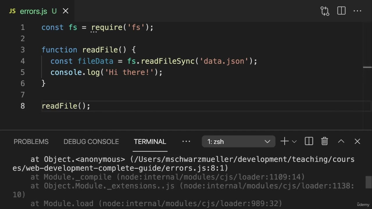 Custom Error Handling With try / catch [Day 55]           #JavaScript #TryCatch #ErrorHandling