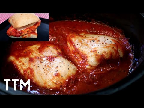 Crockpot Marinara Chicken