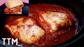 Slow Cooker Chicken Breasts in Pasta Sauce ~ Easy Cooking