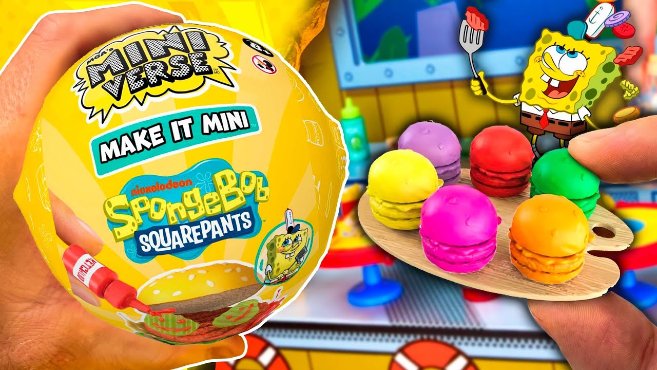 Unboxing Miniverse Make It Mini SpongeBob