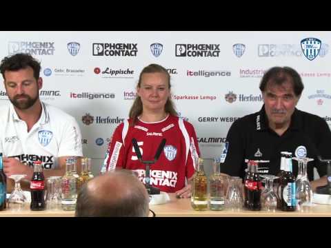 10.06.2017 TBV Lemgo gg. VfL Gummersbach - Pressekonferenz