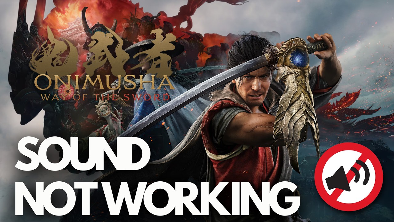 Onimusha: Way of the Sword FIX: Audio Not Working, Crackling, Stutter,Muffled Sound🎧