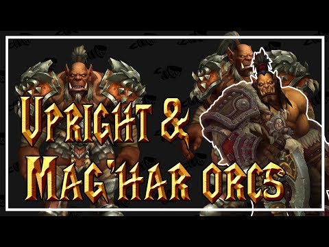 THE UPRIGHT ORC PHENOMENON & Mag'har Orcs│World of Warcraft Battle for Azeroth