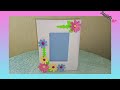 how to make a photo frame  or picture frame,uncoventional way of mounting artwork