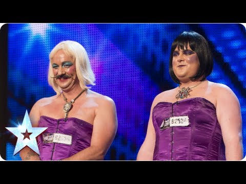 Bosom Buddies sing 'La Vie En Rose' and surprise all | Week 4 Auditions | Britain's Got Talent 2013