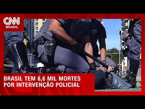 Pesquisa mostra aumento de mortes por intervenção policial e letalidade | LIVE CNN
