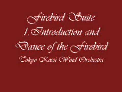 Firebird Suite 1. Introduction: The Firebird and her Dance. Tokyo Kosei Wind Orchestra.