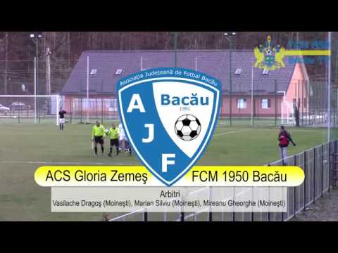 ACS Gloria Zemeş - FCM 1950 Bacău 12-11-2017 (meci integral)