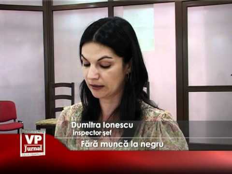 Fără muncă la negru