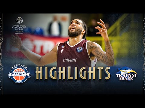 Bnei Penlink Herzliya v Trapani Shark | Highlights | #BasketballCL 2025-26