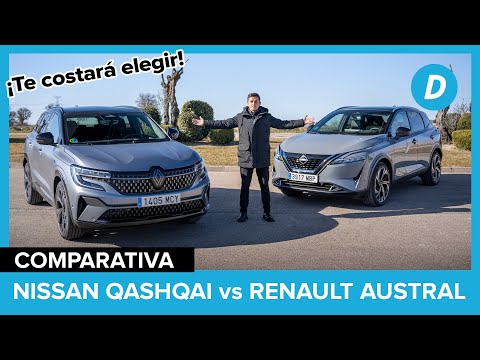 Comparativa SUV: Nissan Qashqai vs Renault Austral 2023 | review en español | Diariomotor