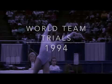 Kara Fry (USA) - Floor Exercise - 1994 World Team Trials