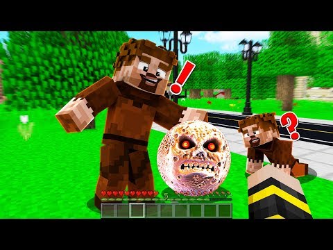 FAKİR KORKUNÇ AY BEBEĞİ EVLAT EDİNDİ! 😱 - Minecraft