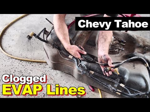 2005 Chevy Tahoe Fuel Filling Slowly PART 2 Clogged Vent Lines