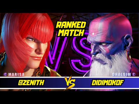STREET FIGHTER 6 🔥 @ZENITH (MARISA) VS DIDIMOKOF (DHALSIM)