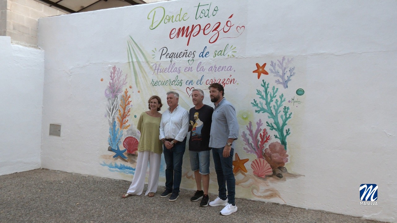 Nuevo mural en la zona de La Colonia