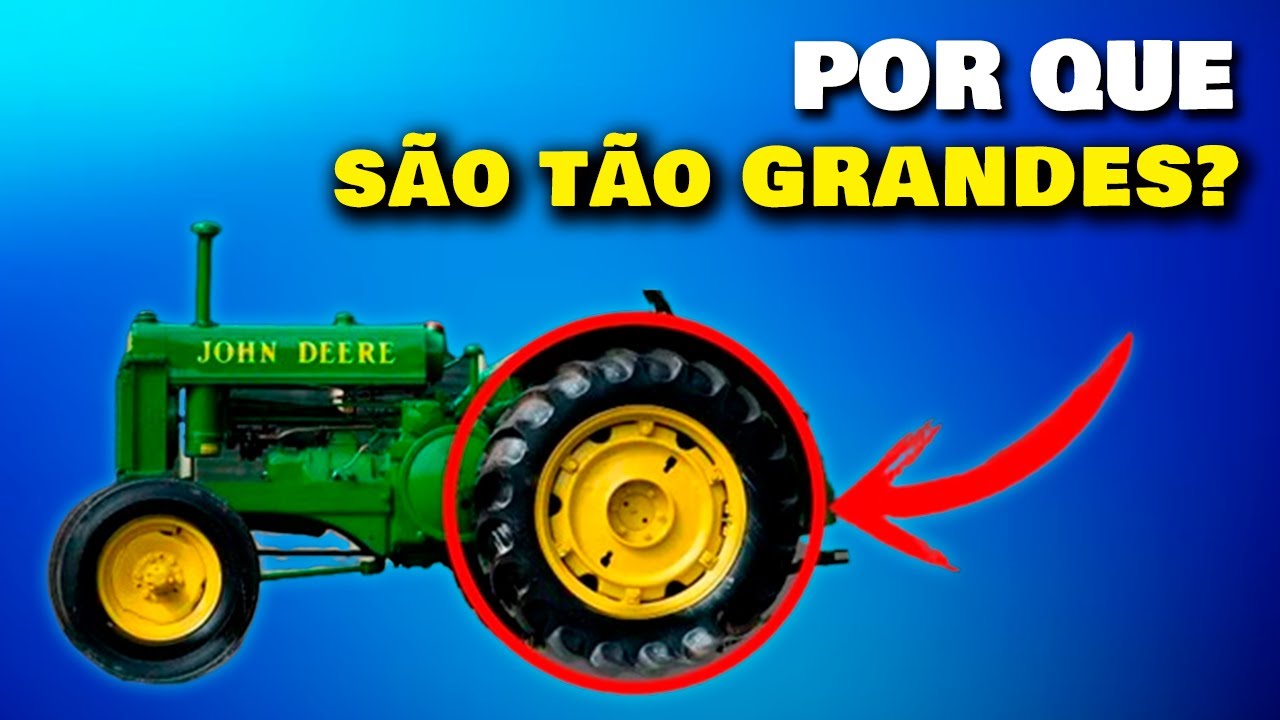 TRACTORS WITH LARGE WHEELS