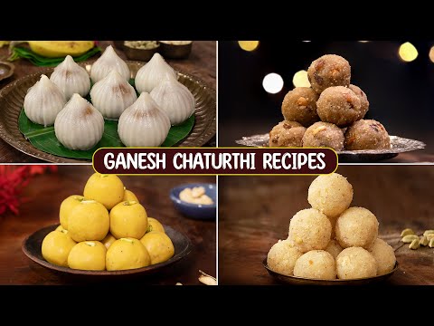 Ganesh Chaturthi Recipes | Modak Recipe | Ladoo Recipe | Easy & Traditional Festival Recipes
