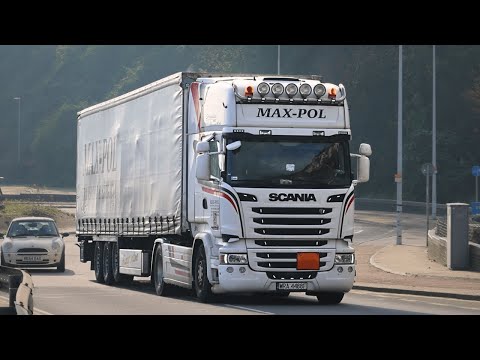 [ 4K ] Truck Spotting at the Port Of Dover - Vol. 4