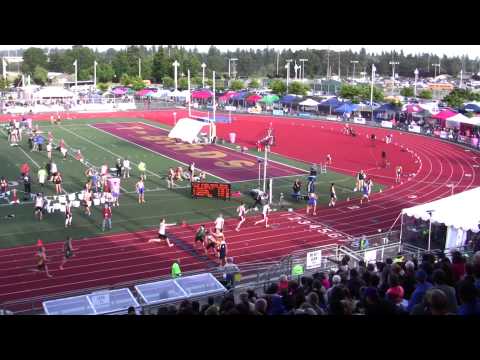 2014 WA 2A Track & Field Championship B 4x400 prelim h1